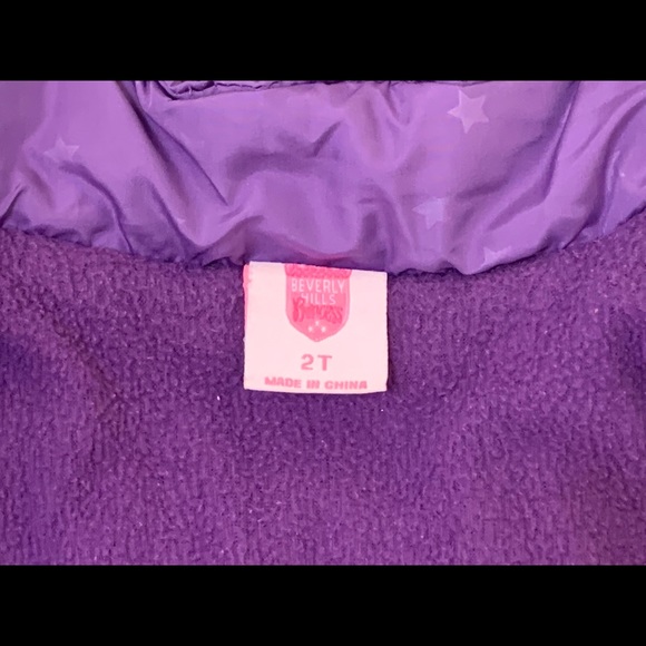 Beverly Hills Princess Brand Purple Jacket S… - Picture 4 of 5